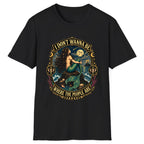 I Don't Wanna Be Where The People Are Classic Tee - Black