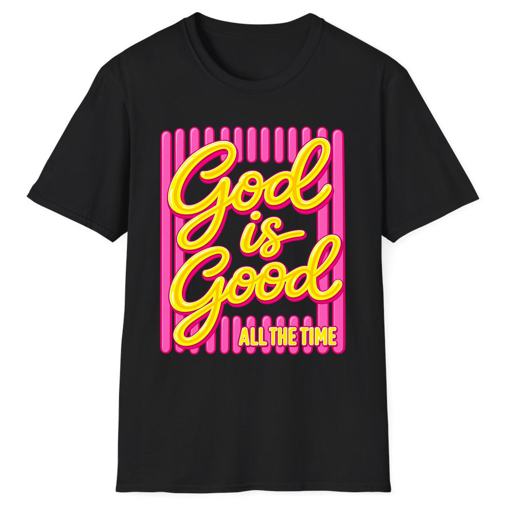 God Is Good All The Time Classic Tee - Black