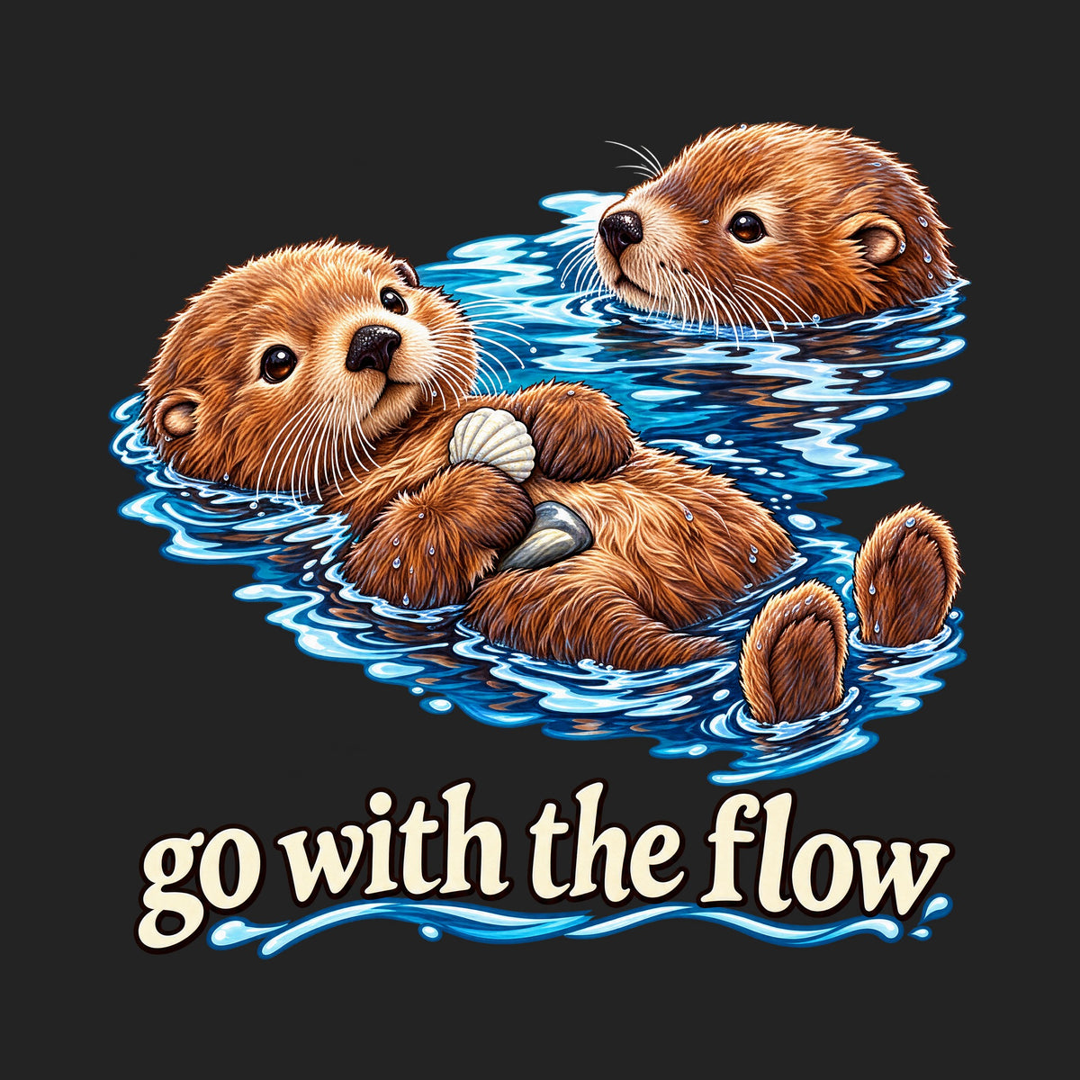 Go With The Flow Otters