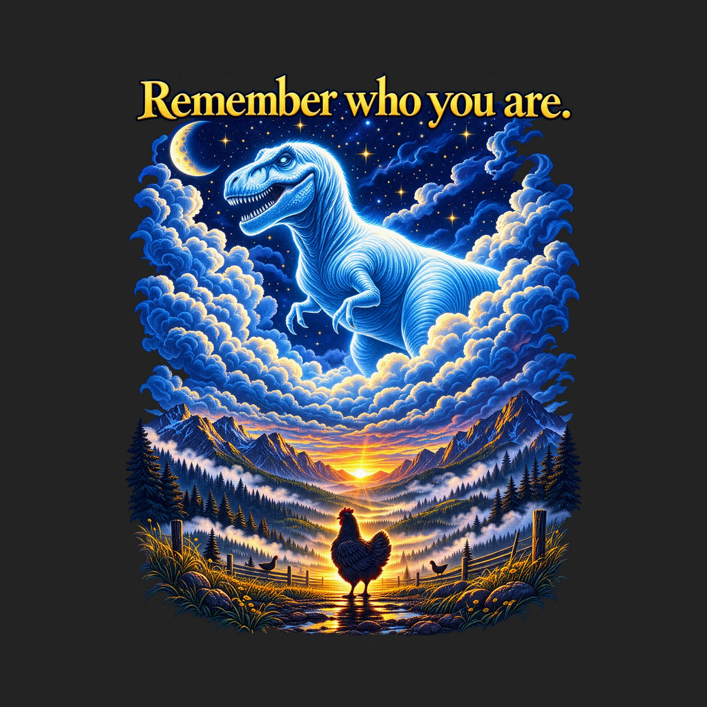 Remember Who You Are Dino Chicken