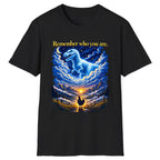 Remember Who You Are Dino Chicken Classic Tee - Black