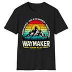 Waymaker Isaiah 42:16 Mountain Sunset Classic Tee - Black
