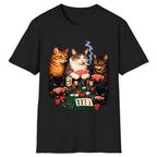 Poker Cats Game Night Classic Tee - Black