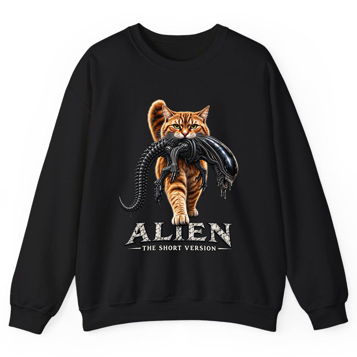 Alien The Short Version Crewneck Sweatshirt - Black