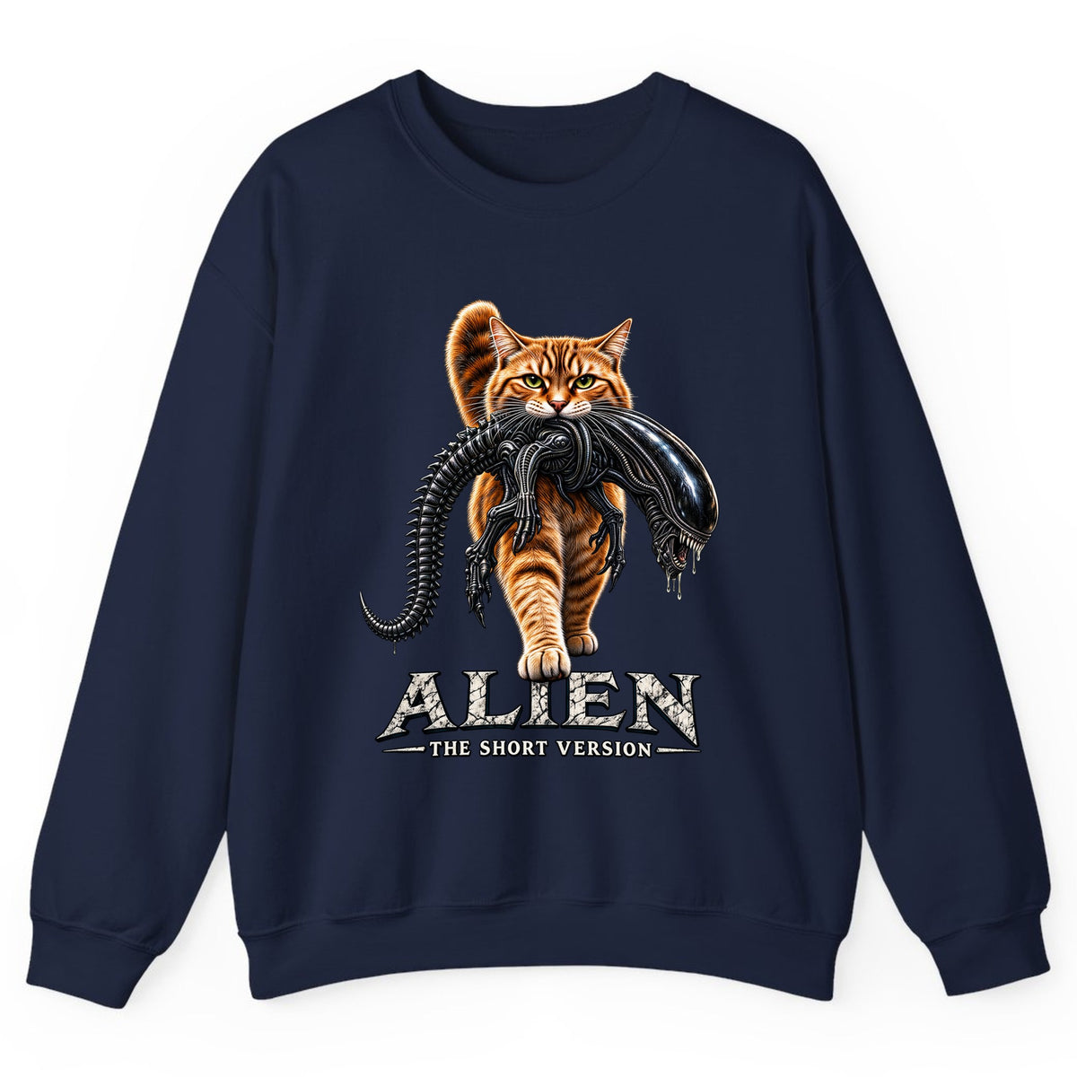 Alien The Short Version Crewneck Sweatshirt - Navy