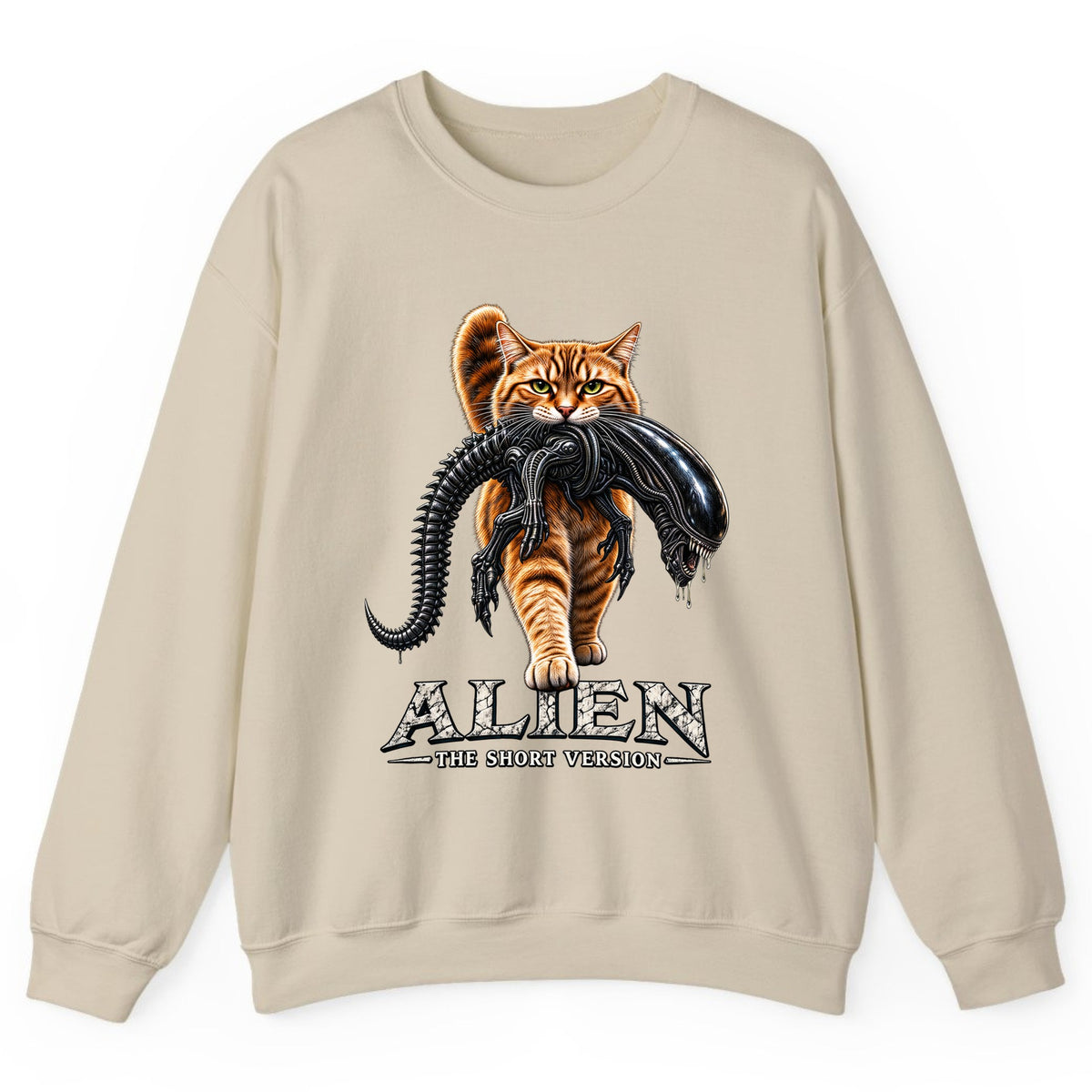 Alien The Short Version Crewneck Sweatshirt - Sand
