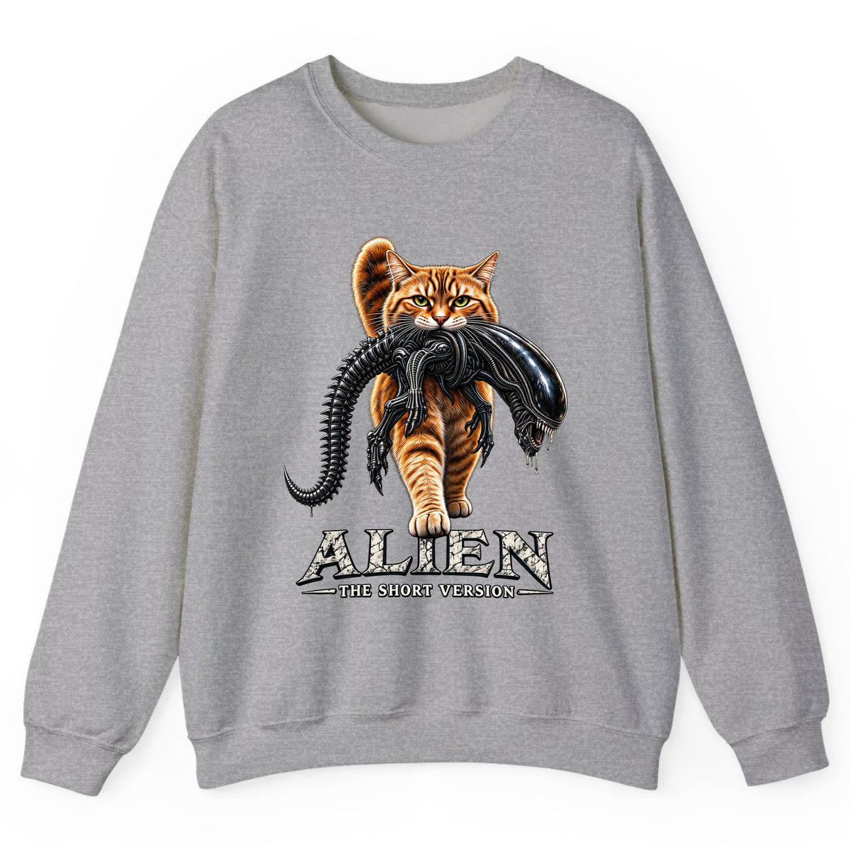 Alien The Short Version Crewneck Sweatshirt - Sport Grey