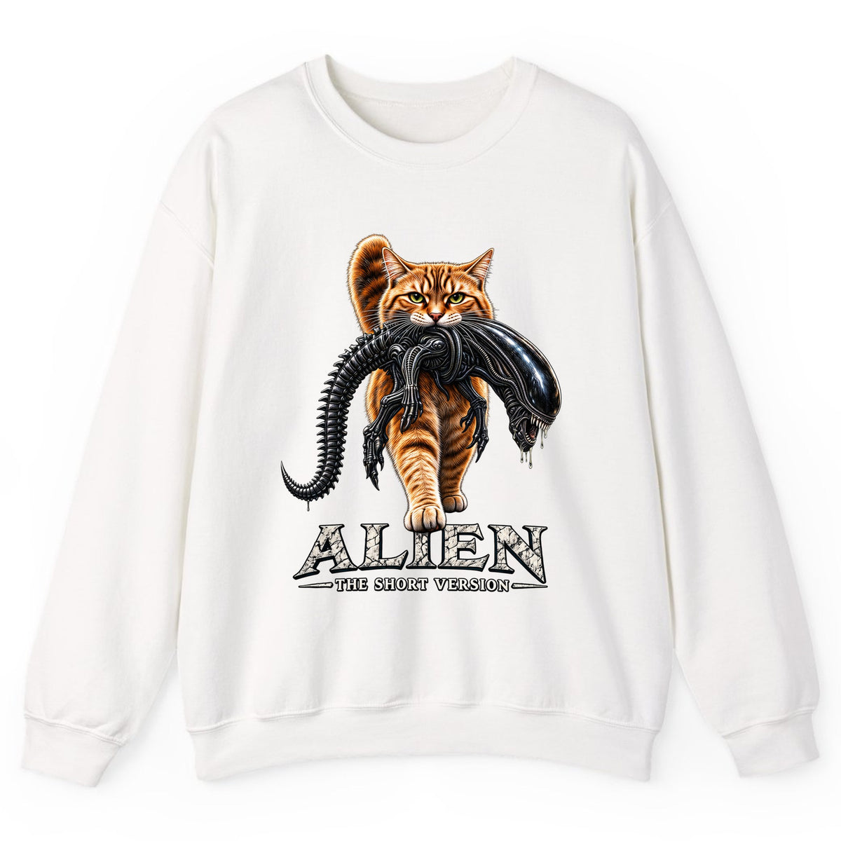 Alien The Short Version Crewneck Sweatshirt - White