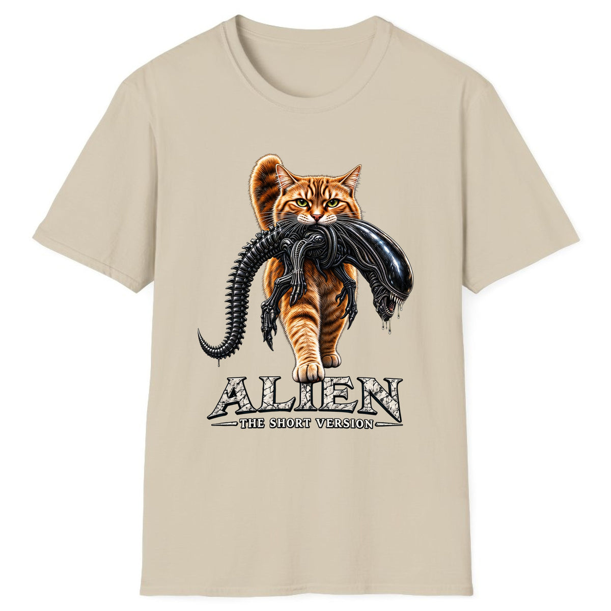 Alien The Short Version Classic Tee - Sand
