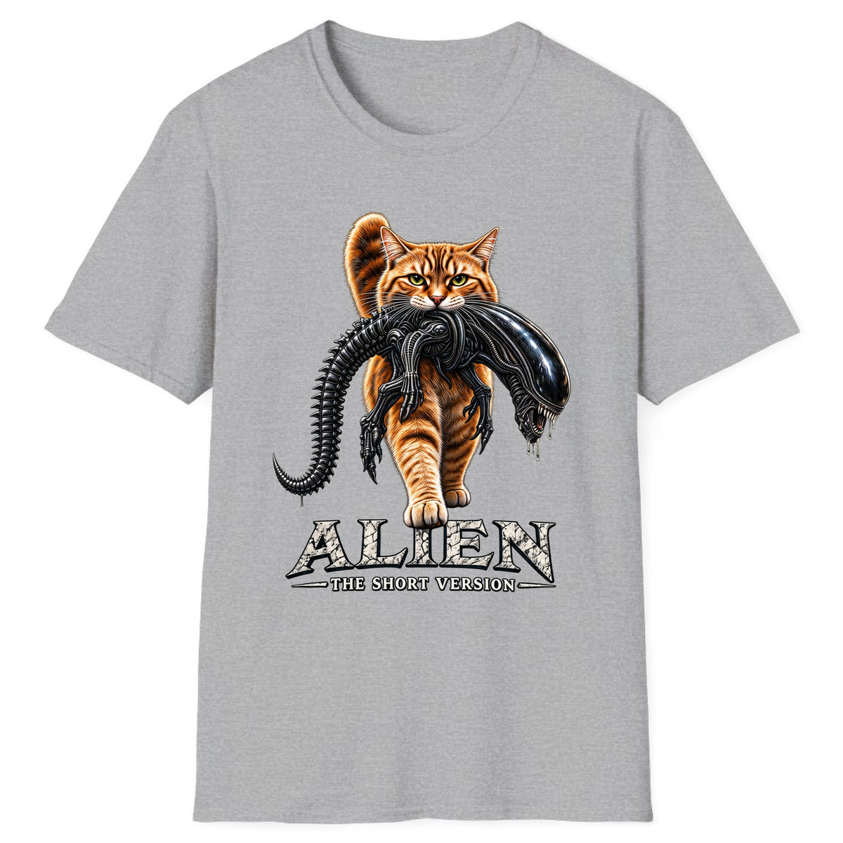 Alien The Short Version Classic Tee - Sport Grey