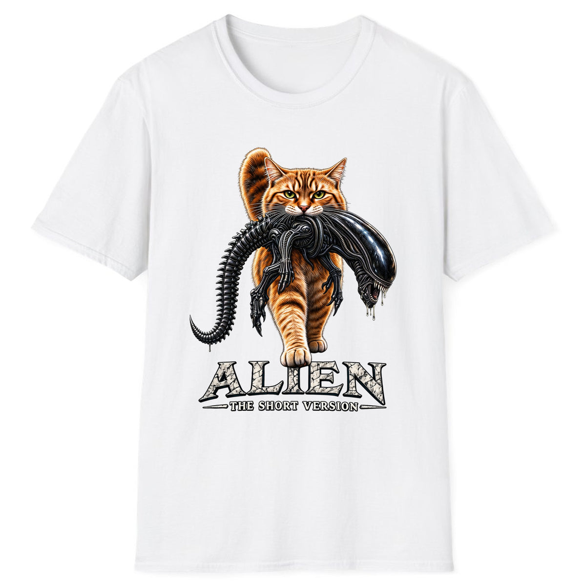 Alien The Short Version Classic Tee - White