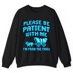 Please Be Patient I'm From The 1900s Crewneck Sweatshirt - Black