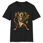 Rock and Roar Guitar Cat Classic Tee - Black