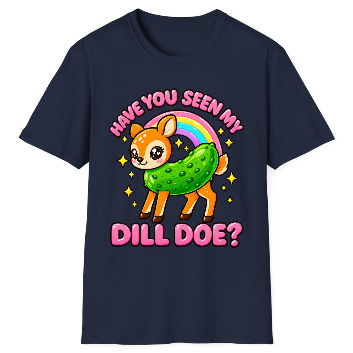 Have You Seen My Dill Doe? Classic Tee - Navy
