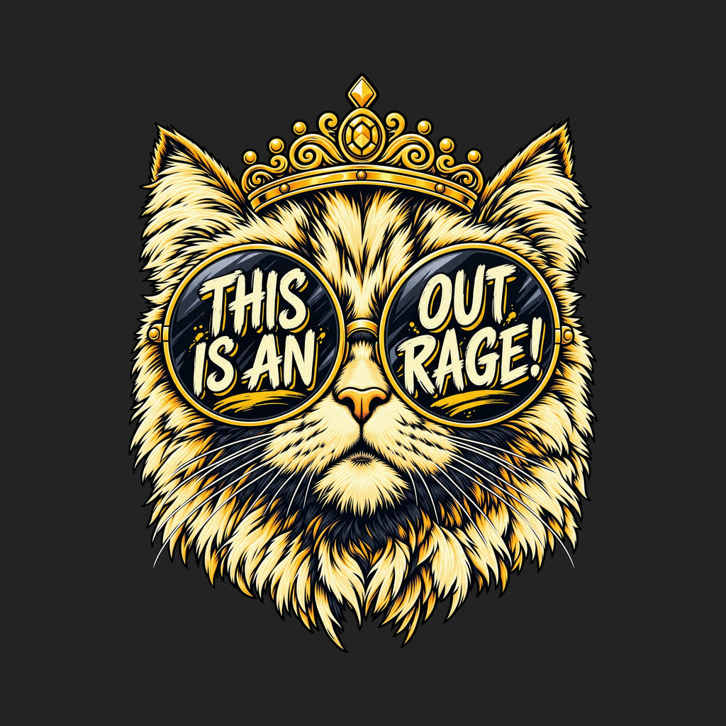 This Is An Outrage Cat