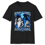 Human By Chance Alpha By Choice Wolf Classic Tee - Black