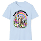 Rage Consumes Me Rainbow Kitten Classic Tee - Light Blue