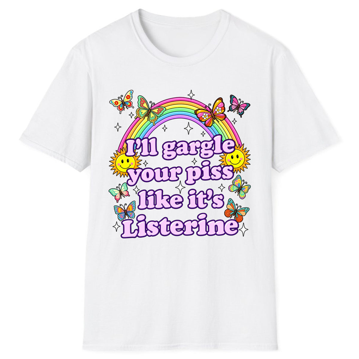 I'll Gargle Your Piss Like It's Listerine Classic Tee - White