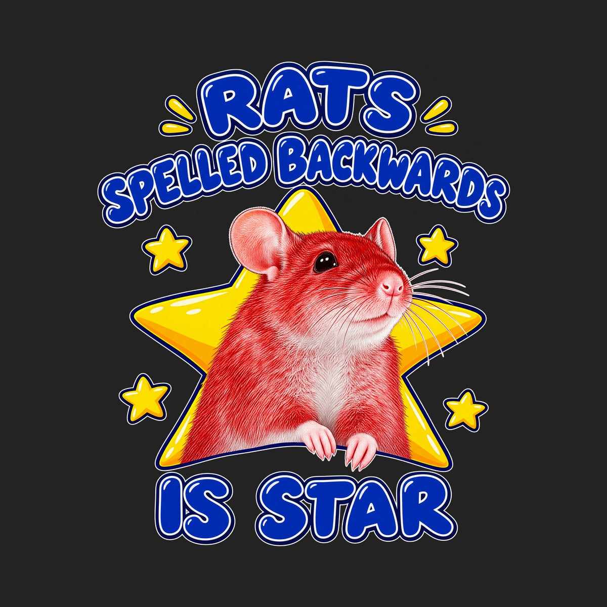 Rats Spelled Backwards Is Star