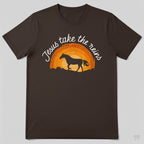 Jesus Take The Reins Christian Horse Lover Faith T-Shirt