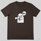 Boo Ghost Thumbs Down Disapproval Halloween T-Shirt