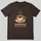 Espresso Your Faith Christian Coffee T-Shirt