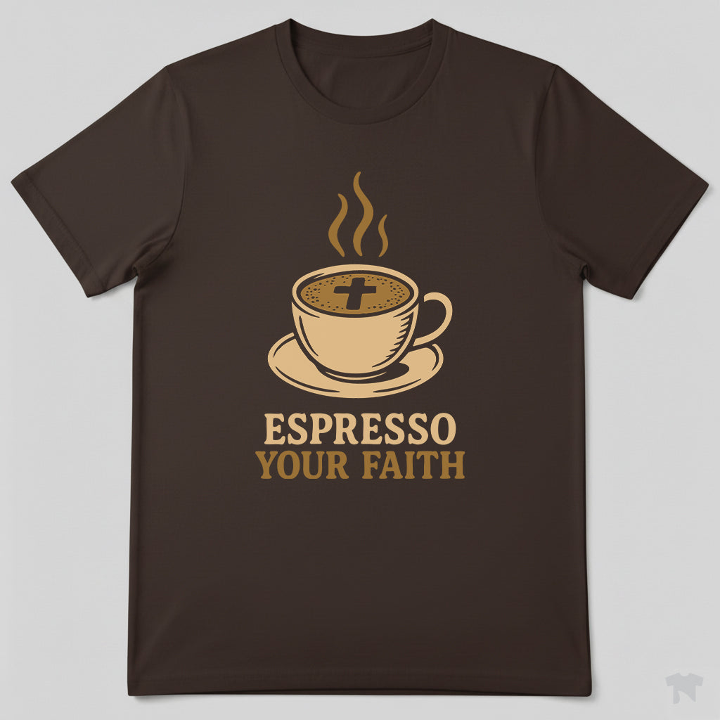 Espresso Your Faith Christian Coffee T-Shirt