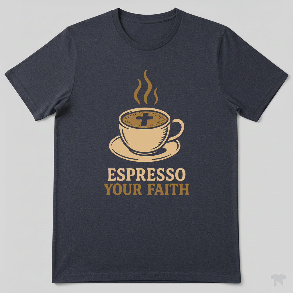 Espresso Your Faith Christian Coffee T-Shirt