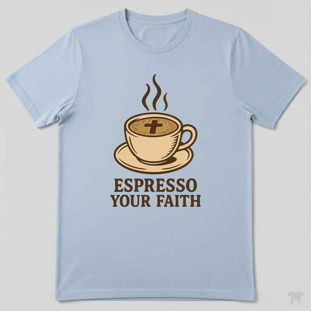Espresso Your Faith Christian Coffee T-Shirt