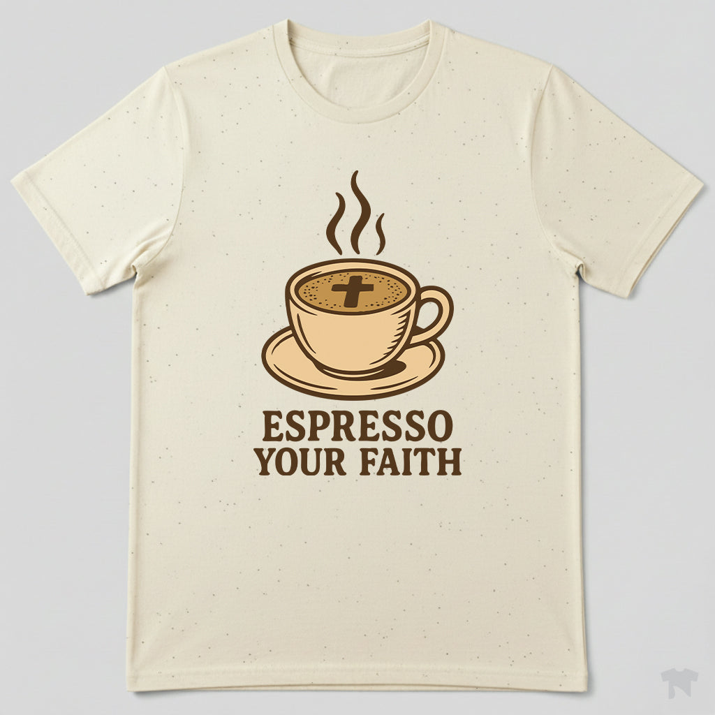 Espresso Your Faith Christian Coffee T-Shirt