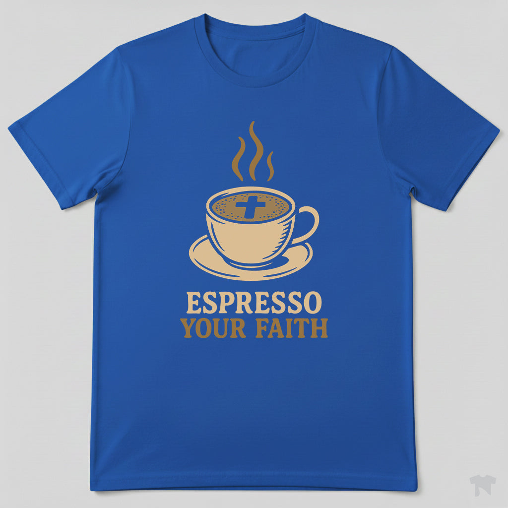 Espresso Your Faith Christian Coffee T-Shirt