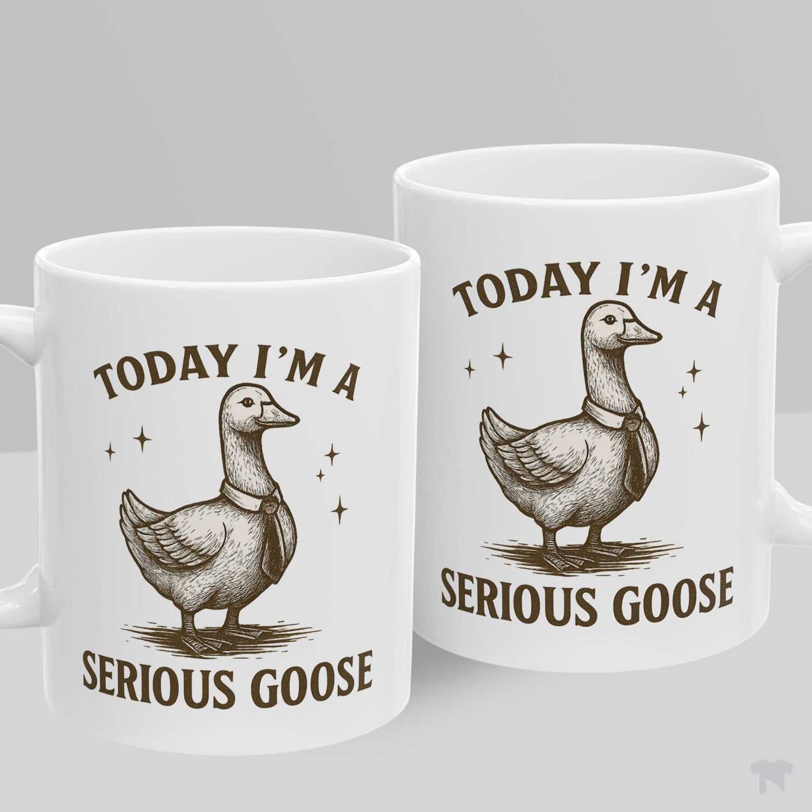 Today I'm A Serious Goose Funny Coffee Mug