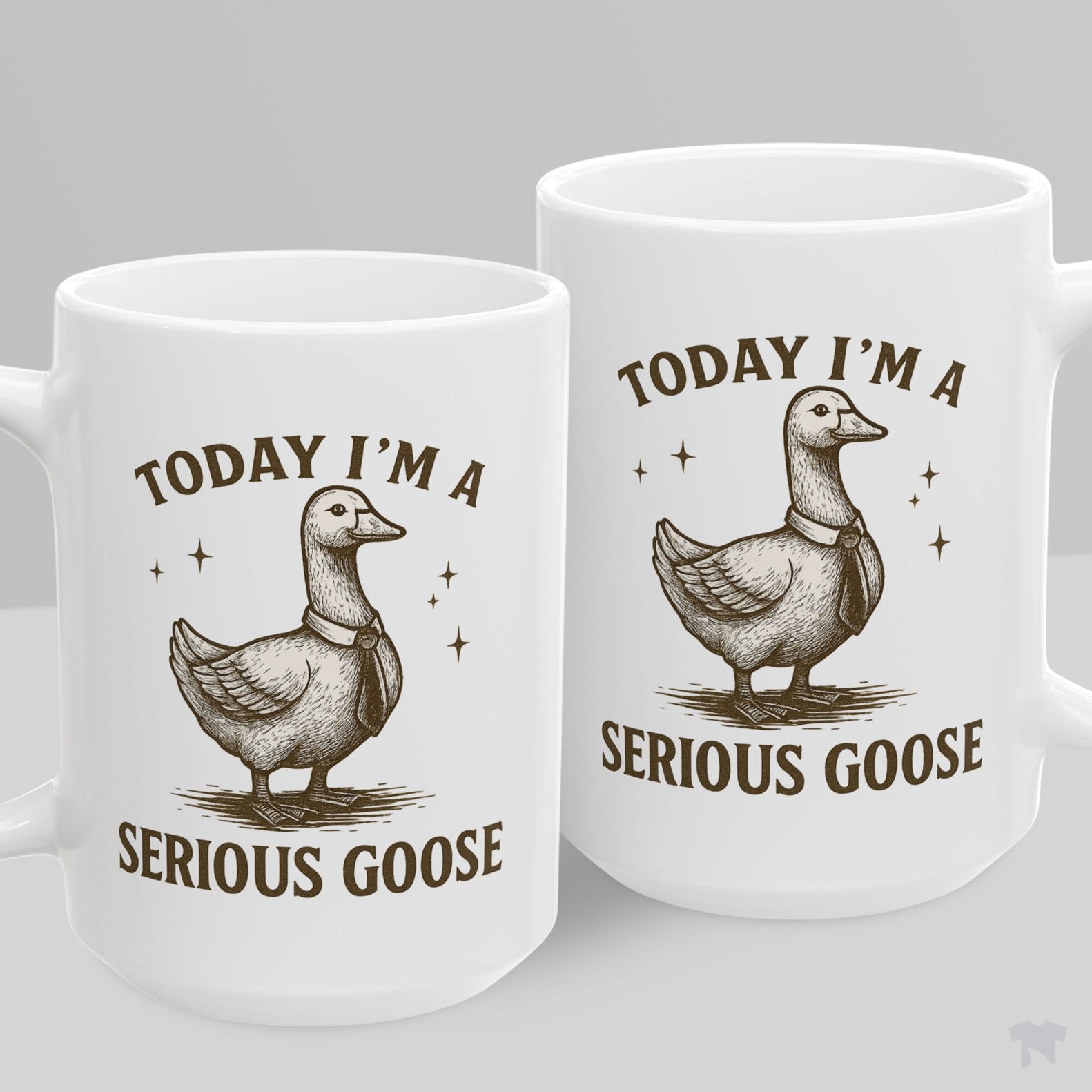 Today I'm A Serious Goose Funny Coffee Mug